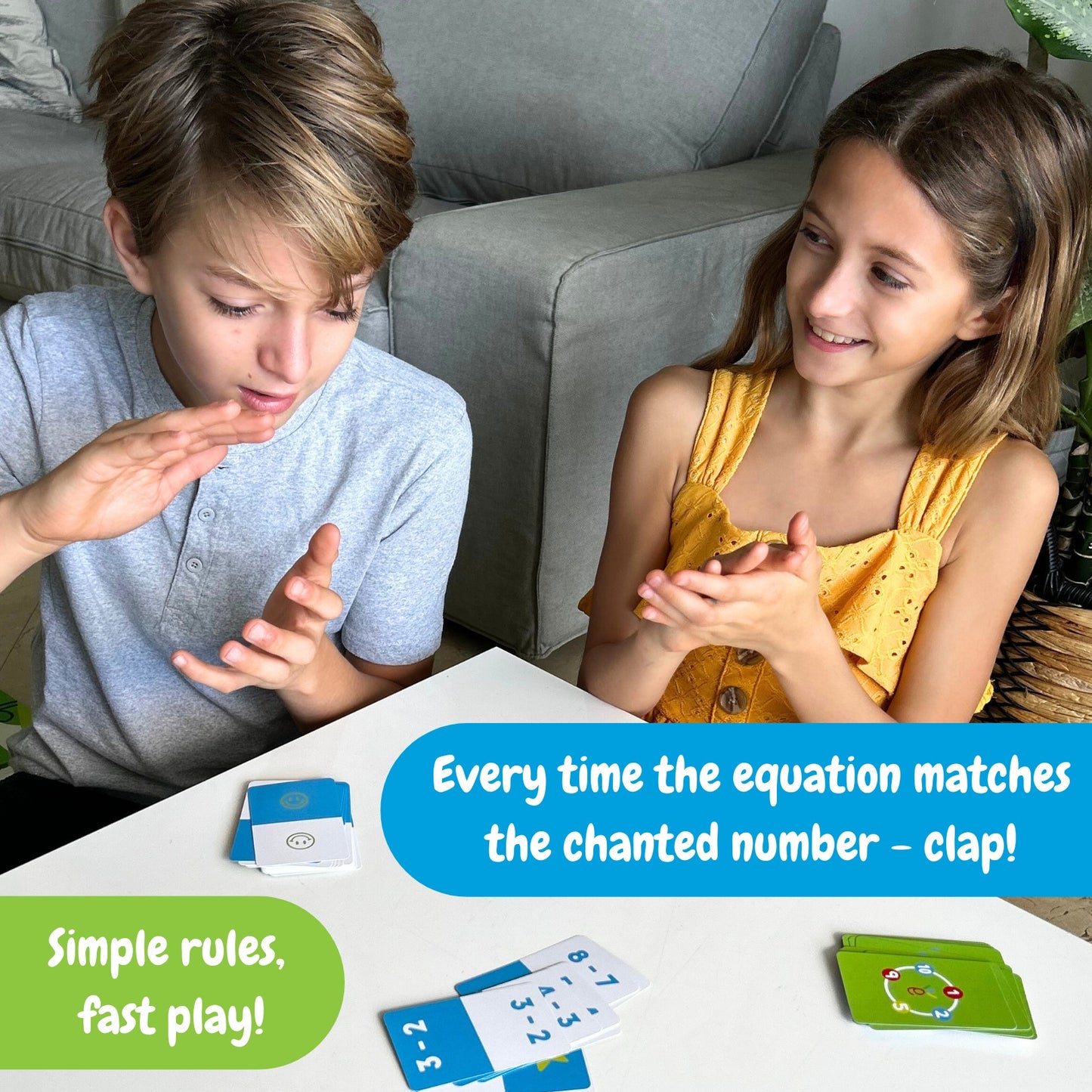 Mathomino Card Game