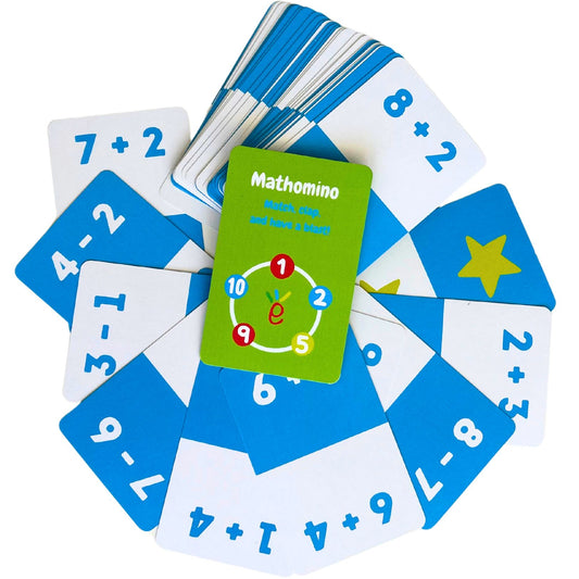 Mathomino Card Game